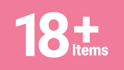 18+ Items