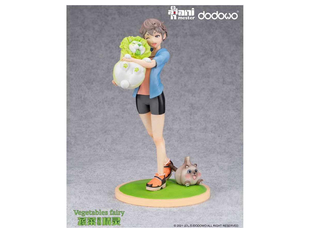 ANIMESTER x DODOWO Vegetable Fairy Figure Sai-chan and Hakusainu