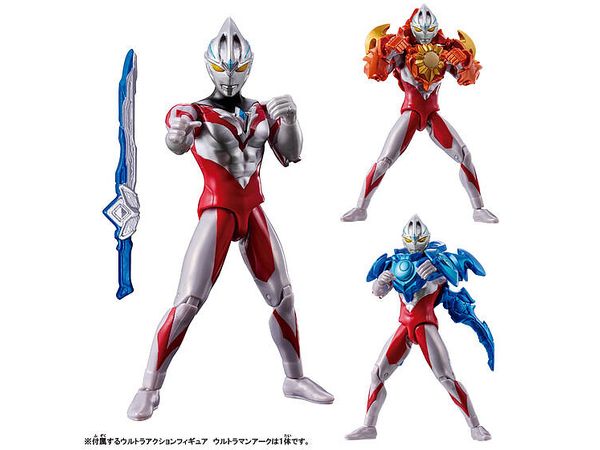 Ultra Action Figure Ultraman Arc Solis & Luna Armor Set