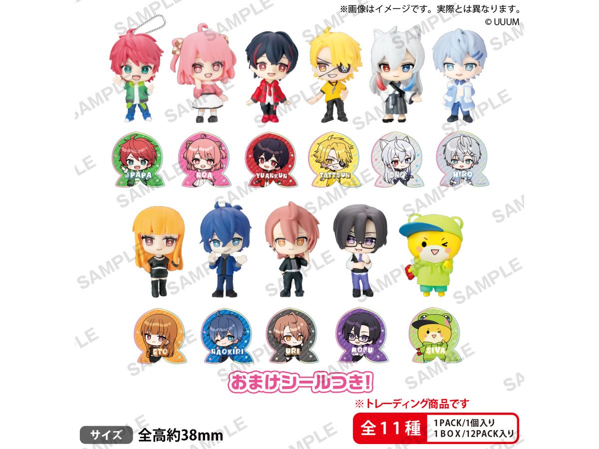 Colorful Peach Trading Figure BOXver. 1Box 12pcs