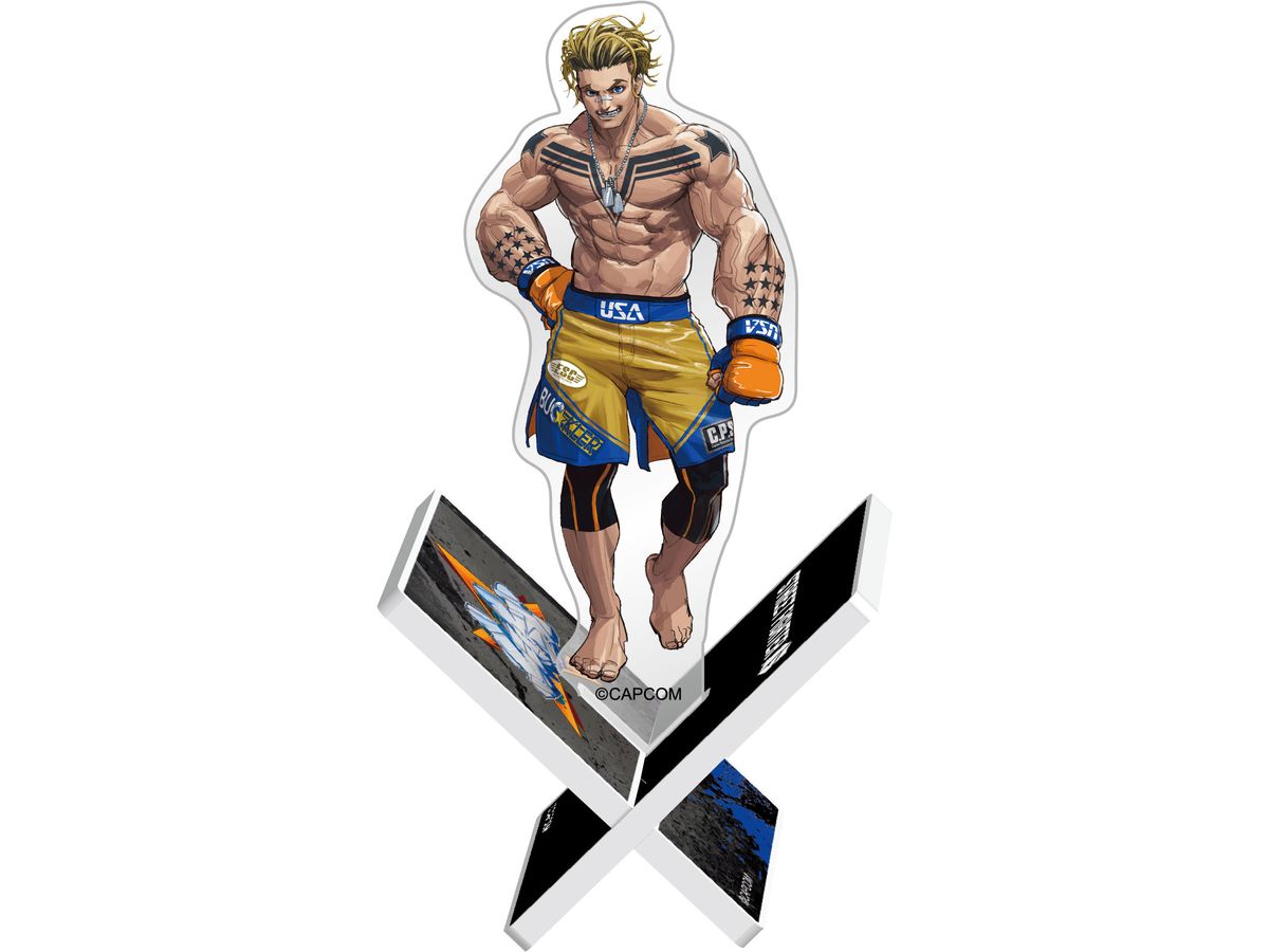 Street Fighter 6 : Batten Acrylic Stand LUKE Outfit 3