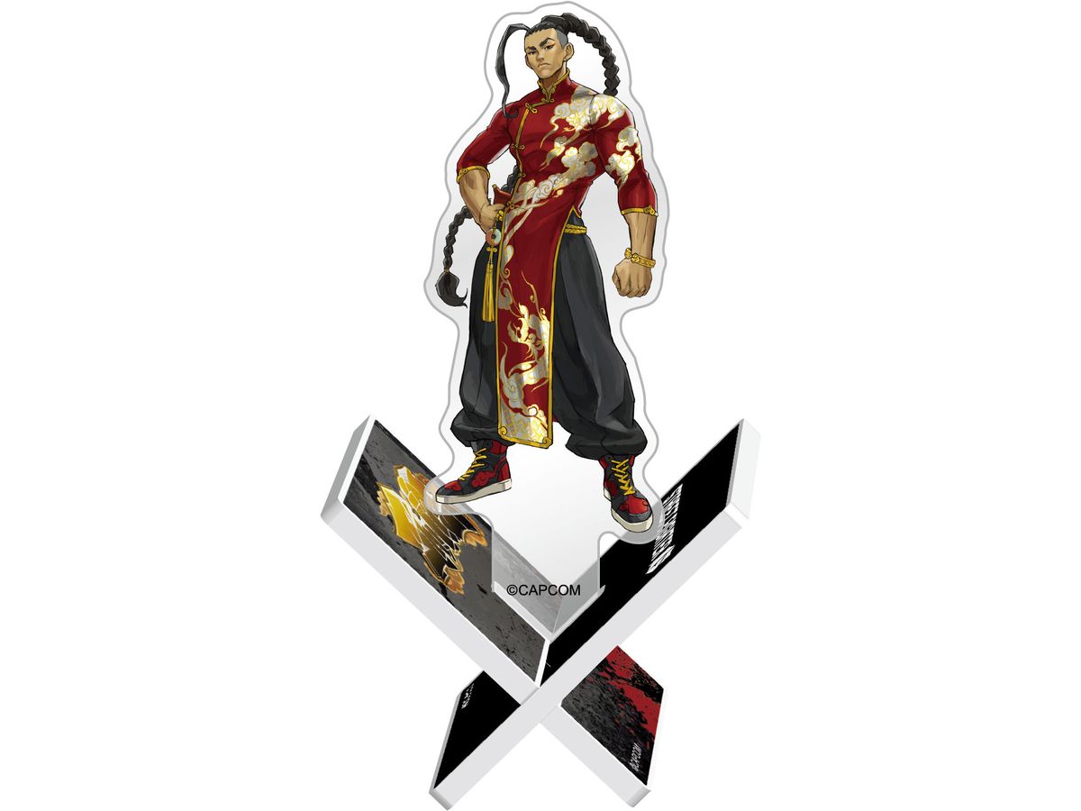 Street Fighter 6 : Batten Acrylic Stand JAMIE Outfit 3