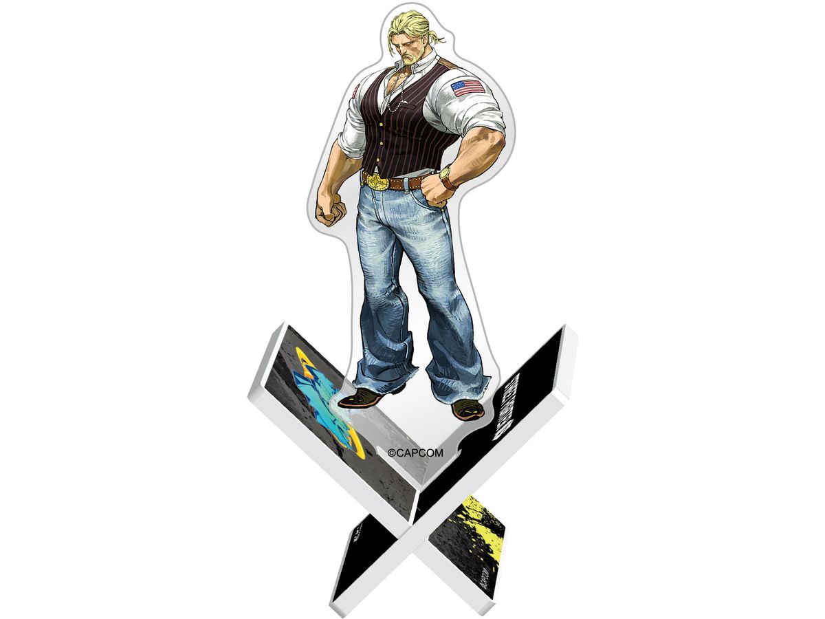 Street Fighter 6 : Batten Acrylic Stand GUILE Outfit 3