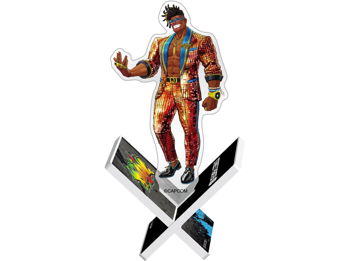 Street Fighter 6 : Batten Acrylic Stand DEE JAY Outfit 3