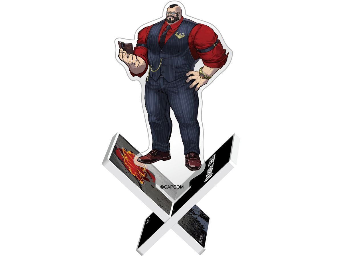 Street Fighter 6 : Batten Acrylic Stand ZANGIEF Outfit 3