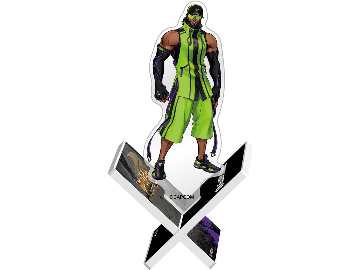 Street Fighter 6 : Batten Acrylic Stand RASHID Outfit 2