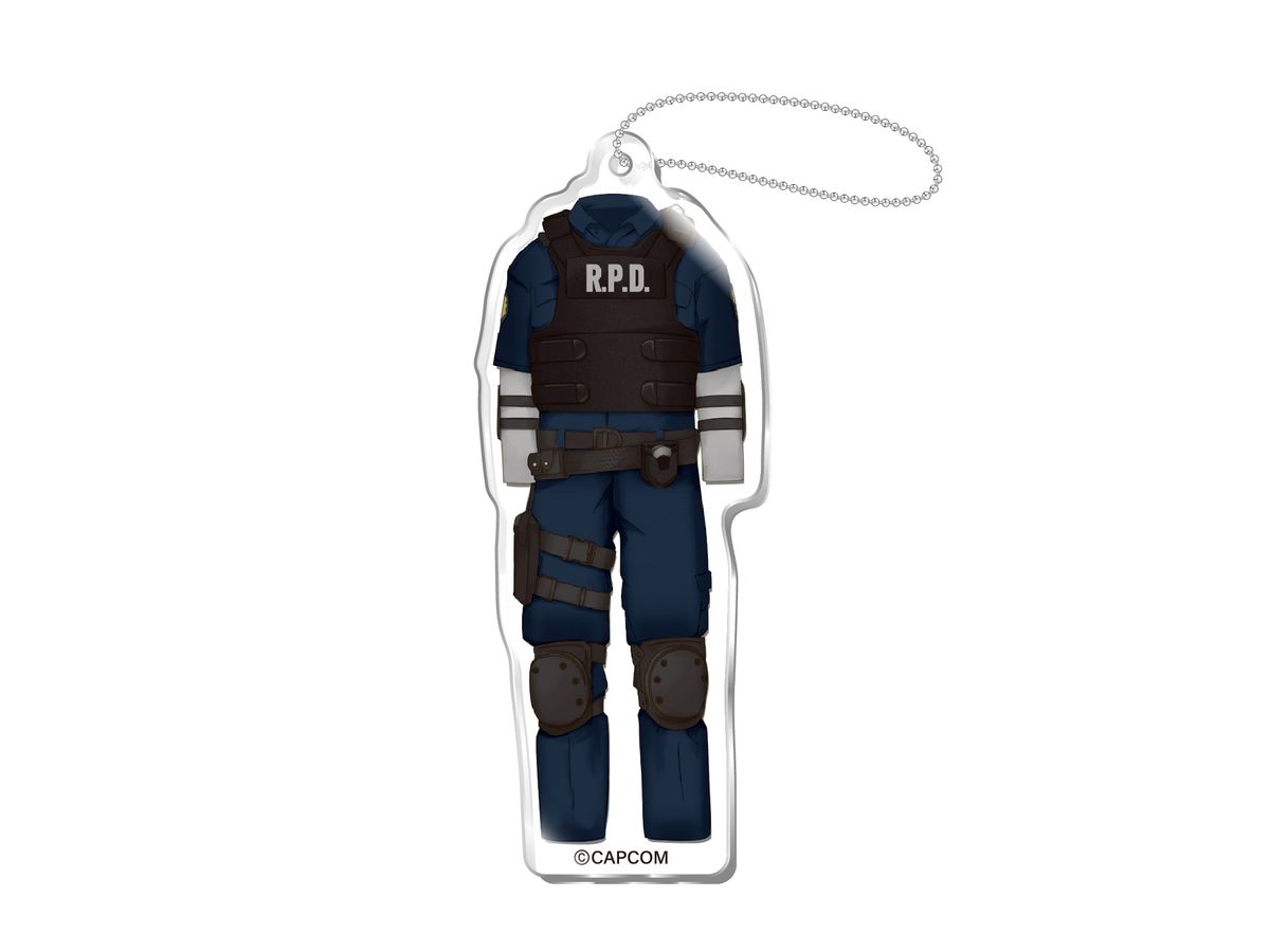 Biohazard RE:2  : Costume Acrylic Keychain  Leon S. Kennedy