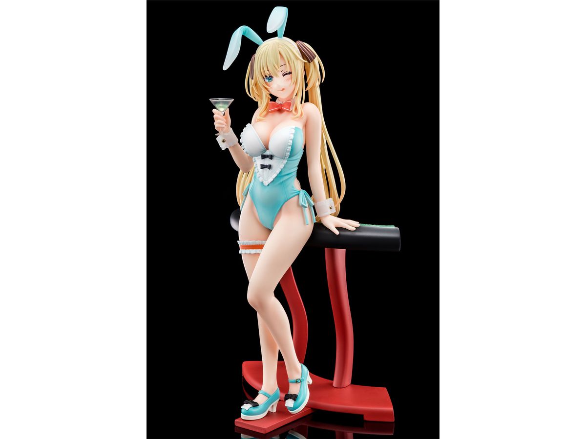 The Demon Sword Master of Excalibur Academy: Regina Mercedes Wearing Hishoku Bunny Costume Figure With Nip Slip Gimmick System