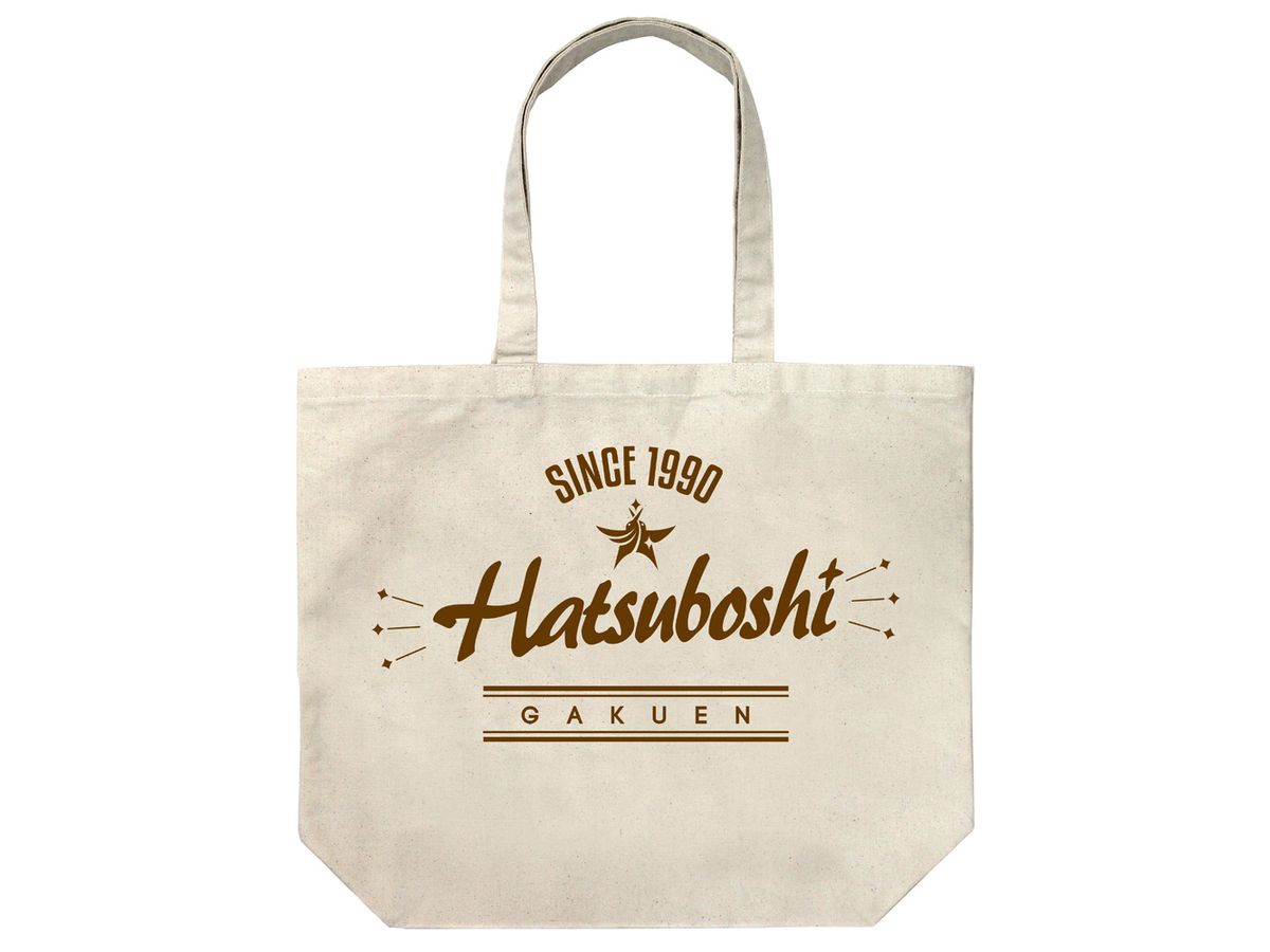 Gakuen Idolmaster: Hatsuhoshi Academy Large Tote / NATURAL