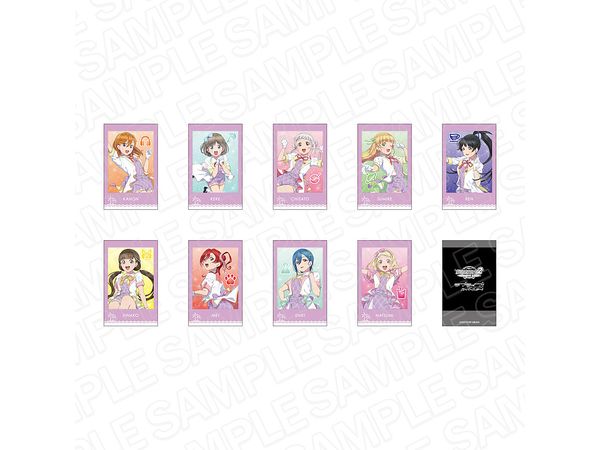 Love Live!  Super Star!!: Instant Photo Style Card vol.1 1Box 9pcs