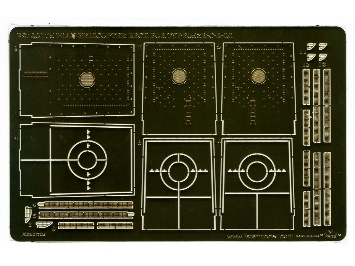 Chinese PLAN Helicopter Deck for Type 052C / D / DL