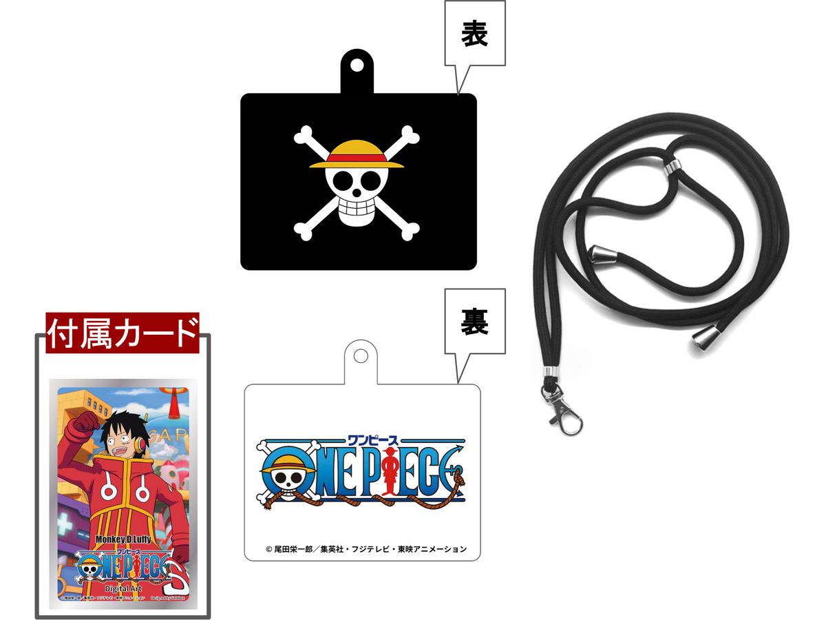 Digital Art Smartphone Strap Monkey D. Luffy