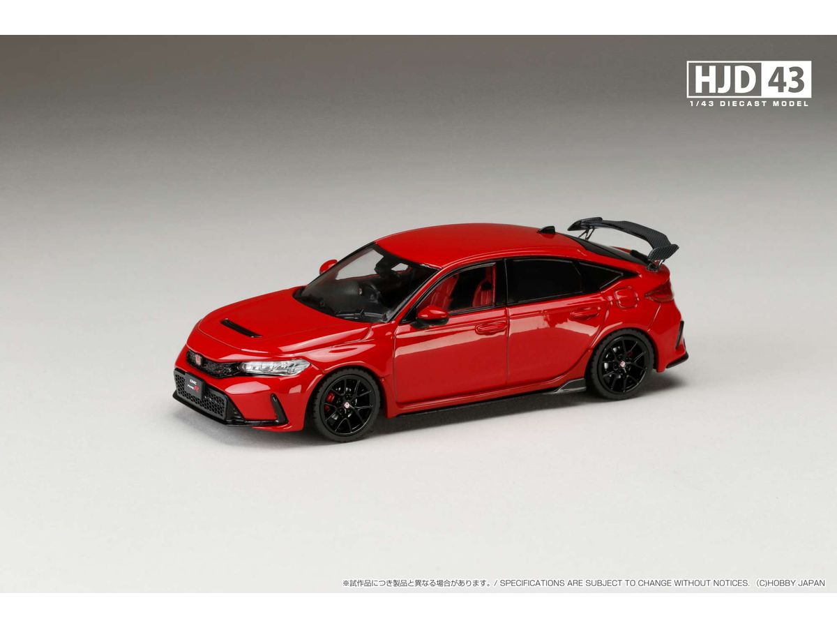 Honda Civic TYPE R (FL5) with Genuine Optional Parts Frame Red