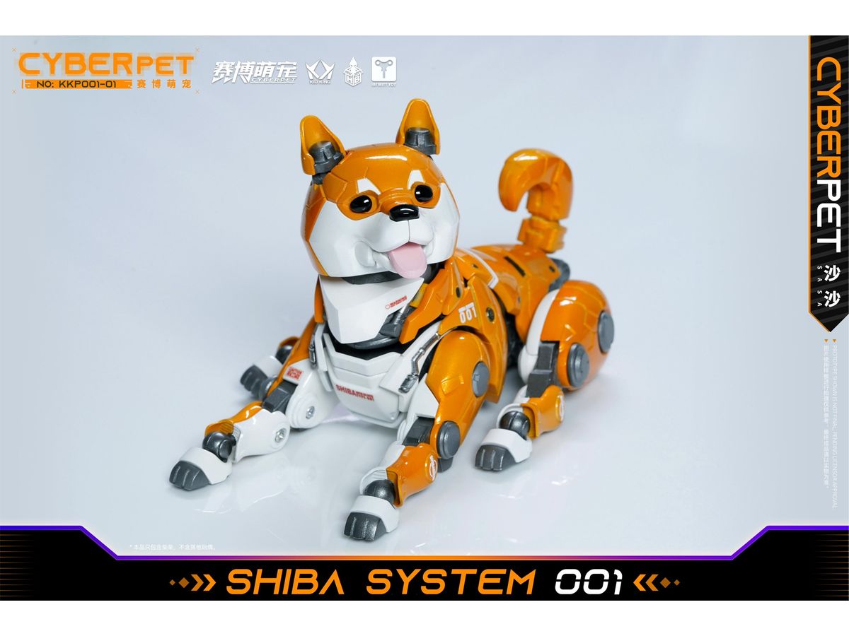 KID KING x HEATBOYS x INFINITY TOY KKP001-01 Cyberpet SASA Alloy Action Figure