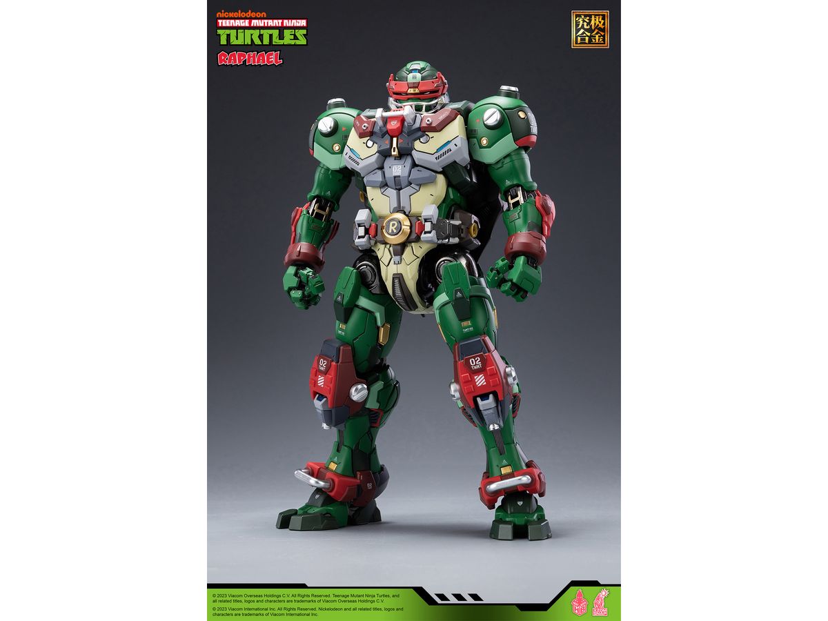 HB0013 Teenage Mutant Ninja Turtles Raphael Alloy Movable Figure