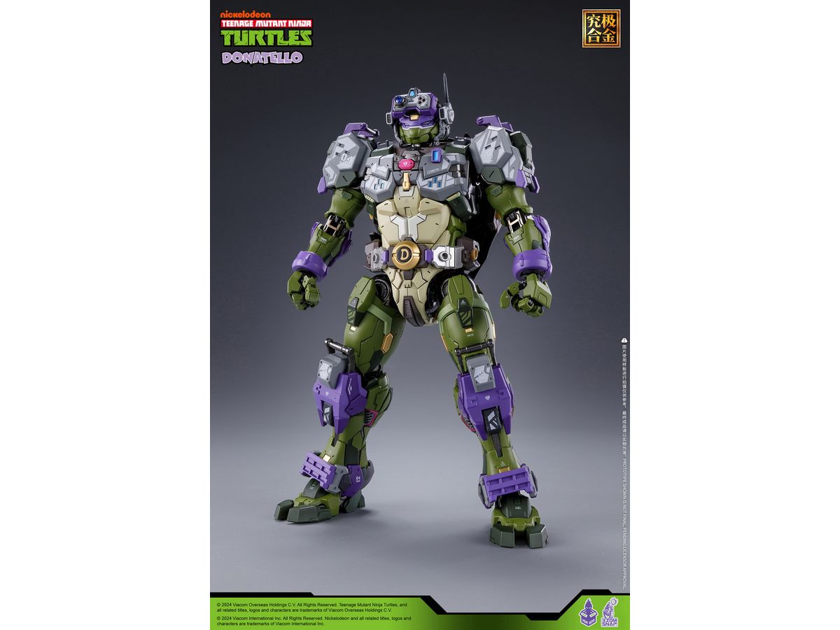 HB0015 Teenage Mutant Ninja Turtles Donatello Alloy Movable Figure