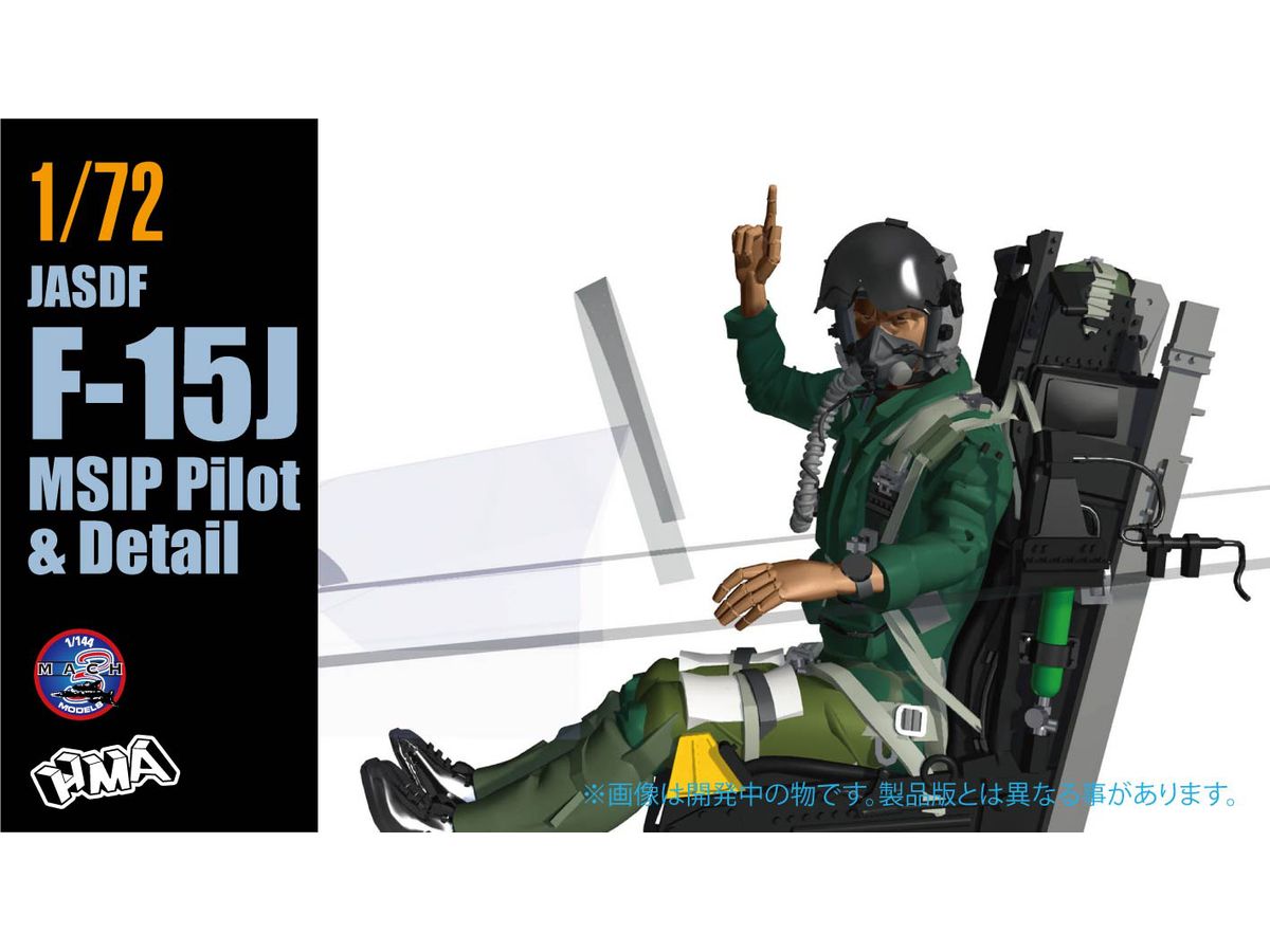 JASDF F-15J MSIP Pilot & Detail Set