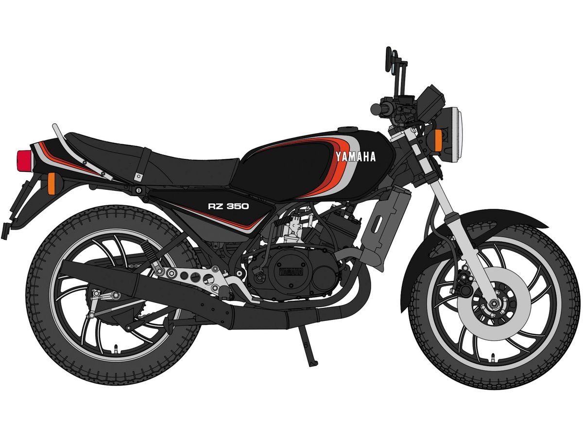 Yamaha RZ350 (4U0) (1982) Black Color