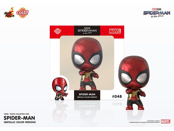 Cosbi - Marvel Collection #048 Spider-Man (Metallic Color Version) [Movie / Spider-Man: No Way Home]