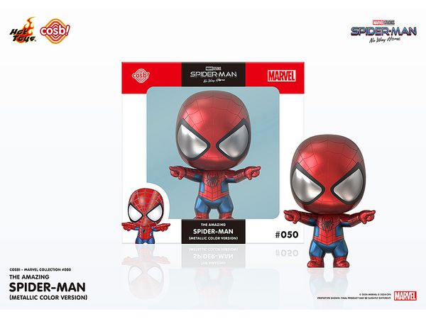 Cosbi - Marvel Collection #050 The Amazing Spider-Man (Metallic Color Version) [Movie / Spider-Man: No Way Home]