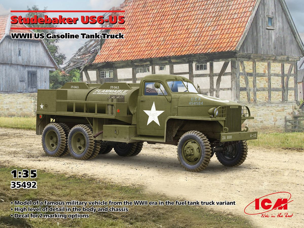 Studebaker US6-U5 WWII US Gasoline Tank Truck