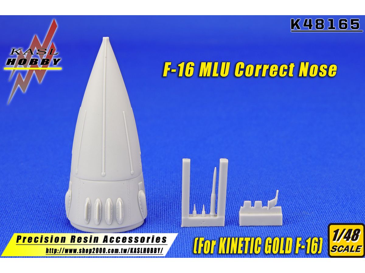 F-16 MLU Correct Nose (For KINETIC GOLD F-16)