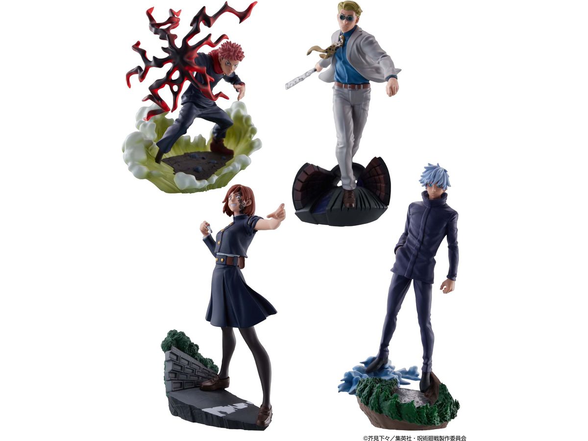 Petit Rama Series Jujutsu Kaisen Takujyo Ryoiki Tenkai 2nd: 1Box (4pcs) (Reissue)