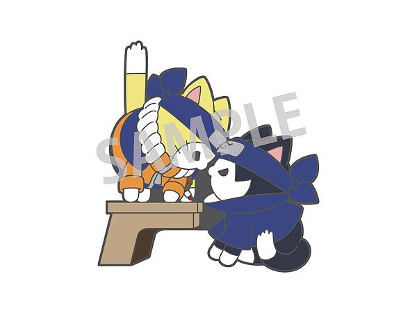 MEGA CAT PROJECT Naruto Nyaruto! Pins Collection: Naruto Uzumaki & Sasuke Uchiha