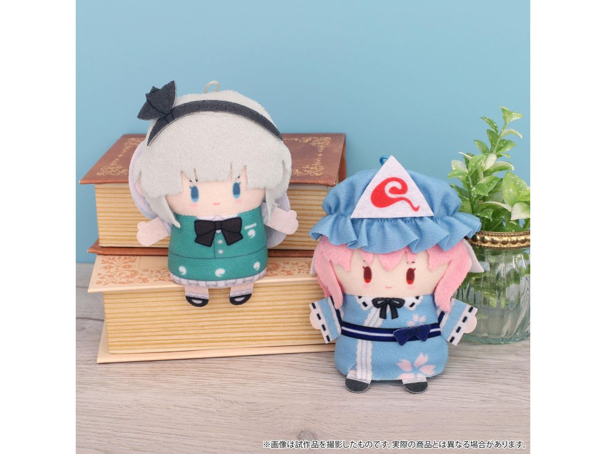 Touhou Project: Finger Mascot PUPPELA Set (stuffed toy) / Konpaku Youmu & Saigyouji Yuyuko