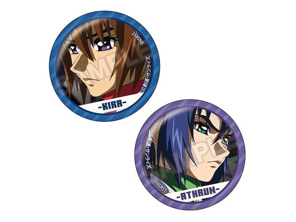 Mobile Suit Gundam SEED DESTINY : Scene Can BadgeCan Badge Kira Yamato & Athrun Zala