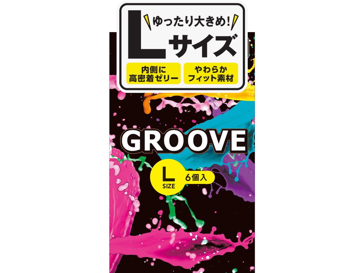 GROOVE L size 6pcs