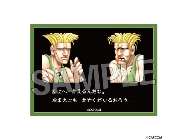 Street Fighter II: Illustration Sleeve Next Turn Guile