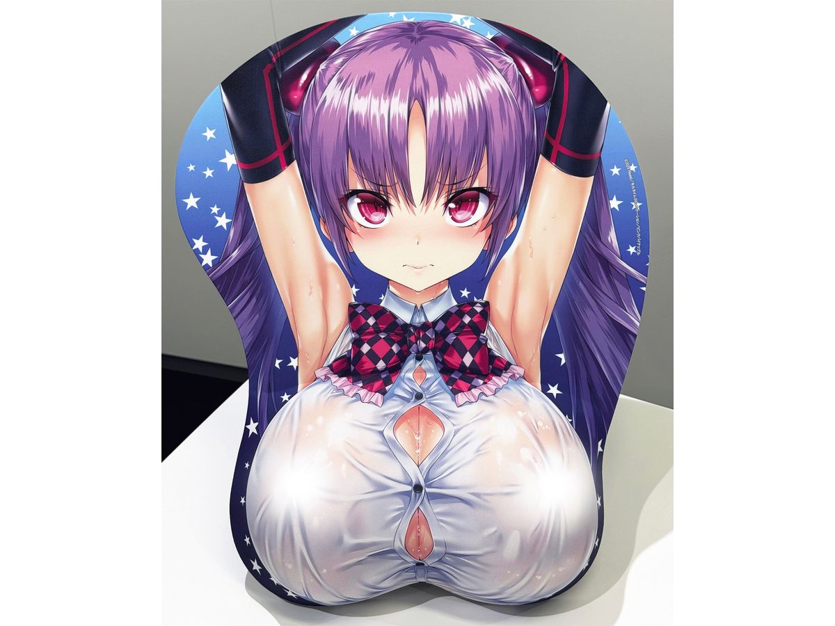 Koakuma Kanojo Mika Life Size Oppai Mouse Pad 10th Anniversary Ver.