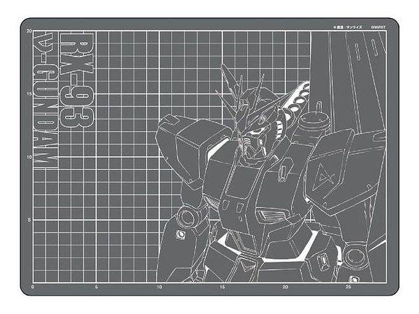 A4 Cutter Mat GS9 (Gundam Stationery) NU Gundam