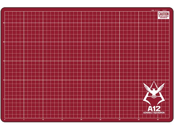 Cutter Mat A3 GS (Gundam Stationery) 10 Char Aznable