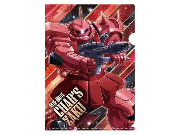 Gundam Stationery 12: Metallic File Char's Zaku